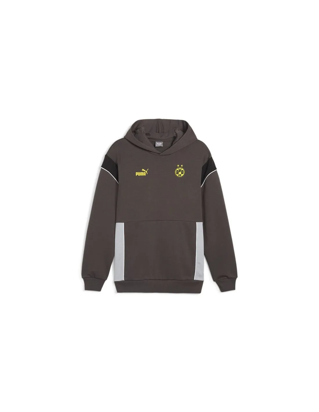 Sudadera de Fútbol Puma Borussia Dortmund Gris Hombre
