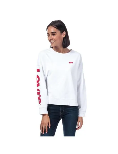Sudadera Mujer Levi´s Graphic Weekend Blanco