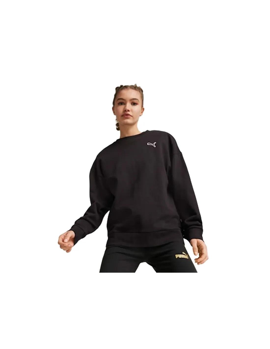 Sudadera Puma Better Essentials Negro Mujer