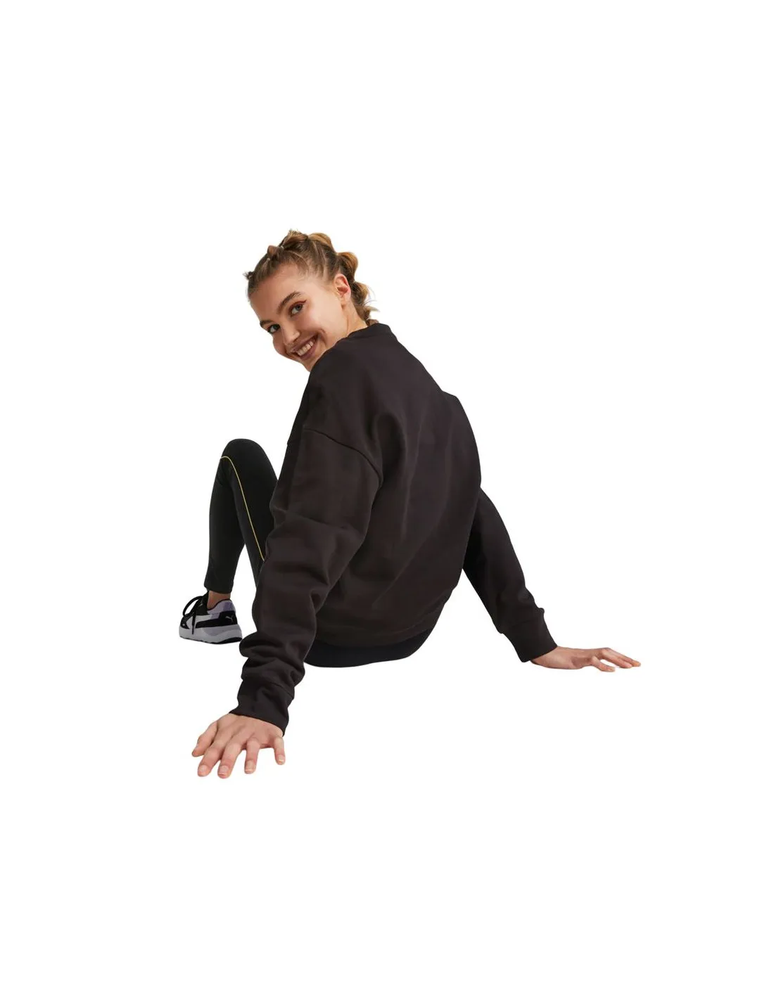 Sudadera Puma Better Essentials Negro Mujer