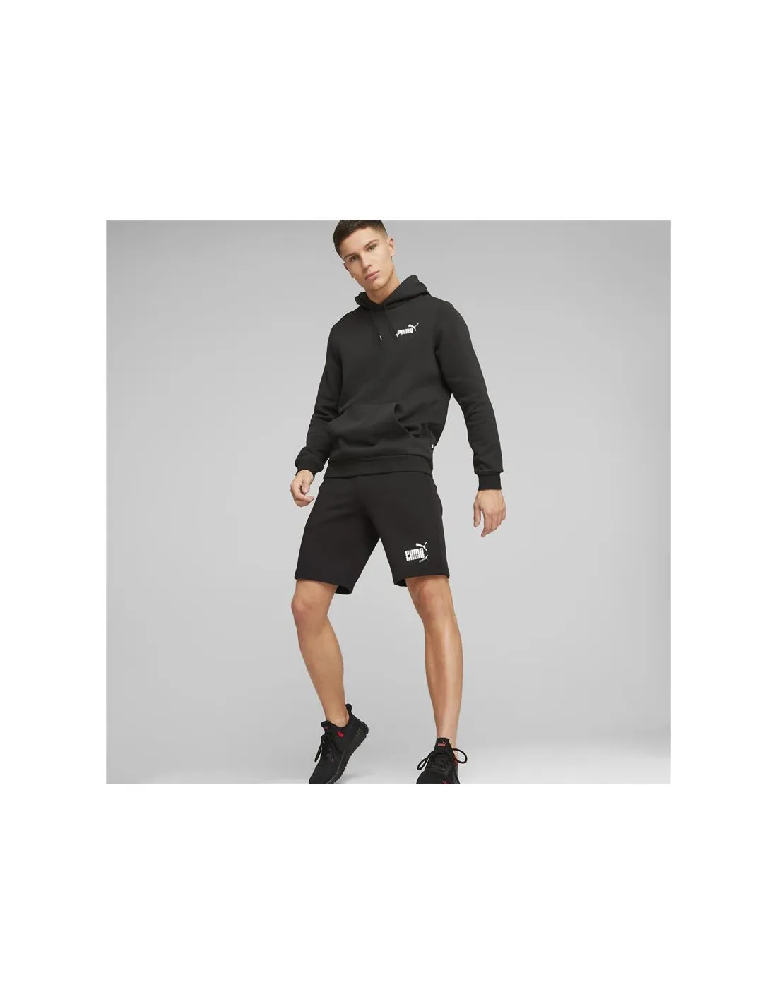 Sudadera Puma Ess+ 2 Col Small Log Hombre