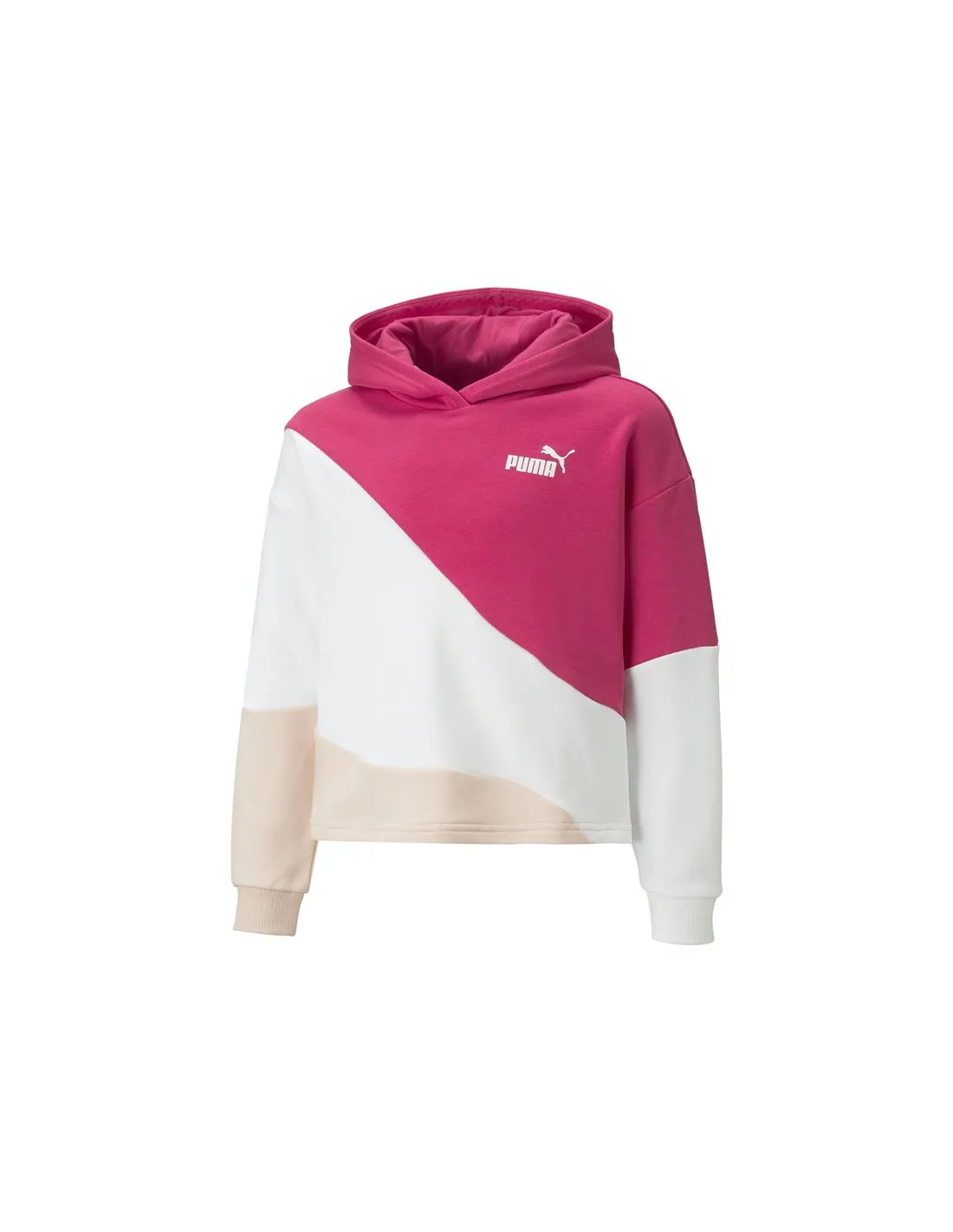Sudadera Puma Power Cat Niña Orchid Shadow