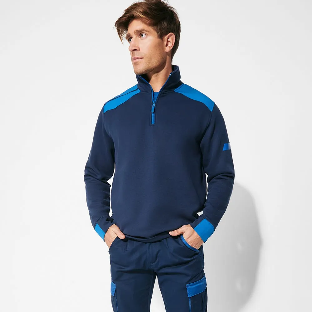 Sudadera Roly con media cremallera Maverick hombre