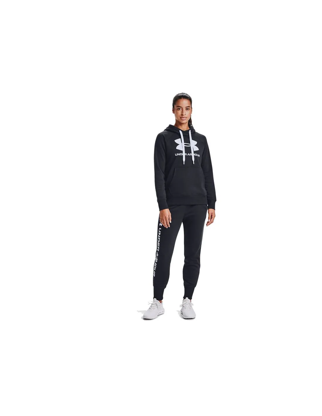 Sudadera Under Armoor Rival Fleece Negro