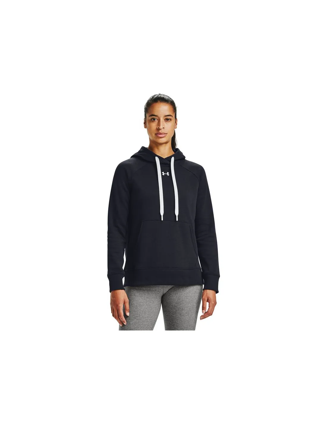 Sudadera Under Armour Rival Fleece HB Mujer Green
