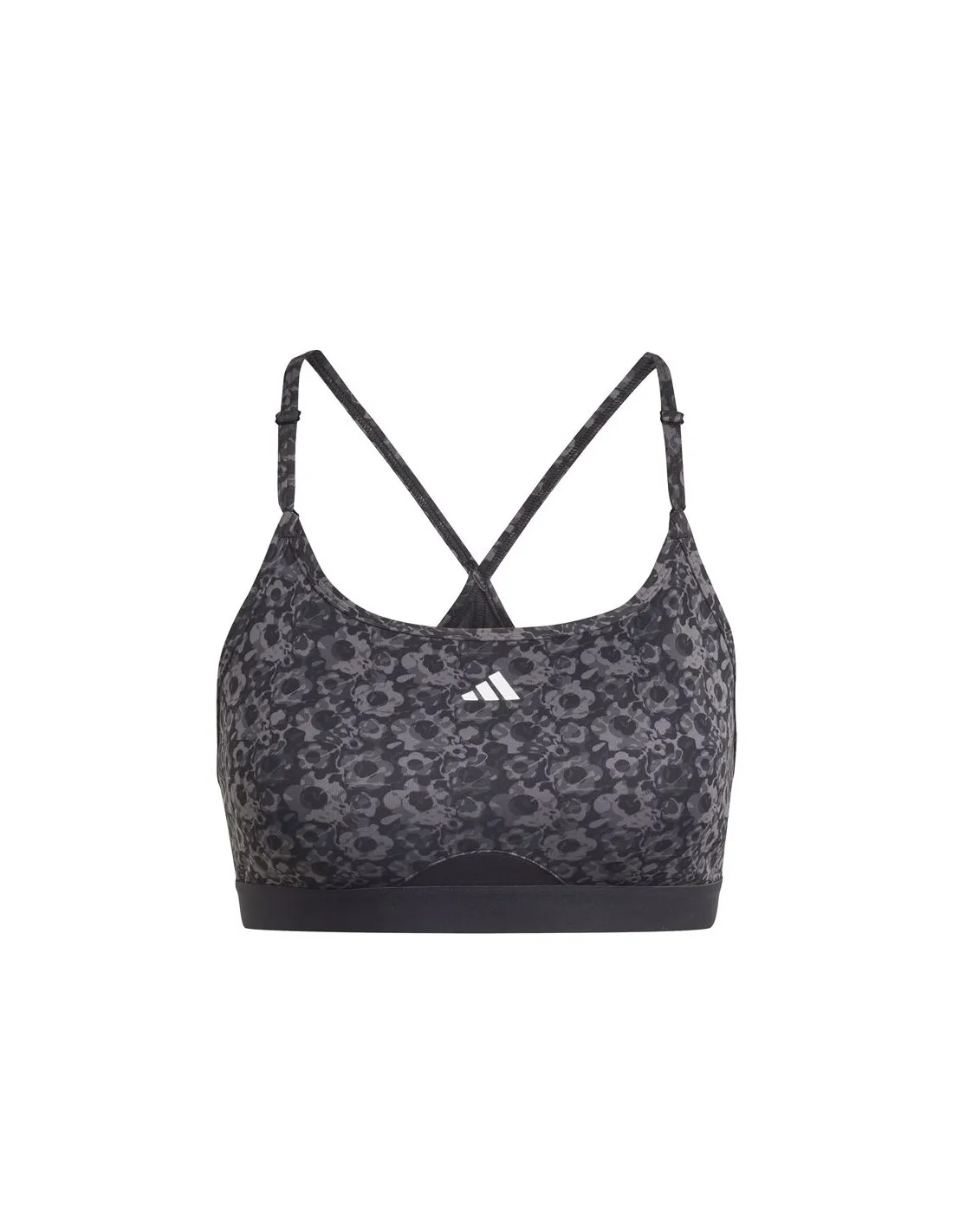 Sujetador deportivo de Fitness adidas Aerct Ls Aop Mujer