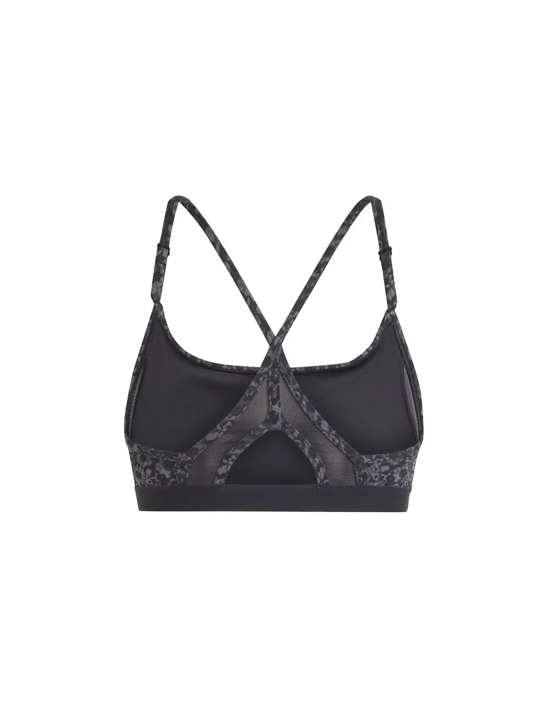 Sujetador deportivo de Fitness adidas Aerct Ls Aop Mujer