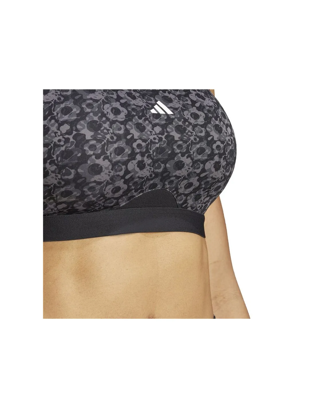 Sujetador deportivo de Fitness adidas Aerct Ls Aop Mujer