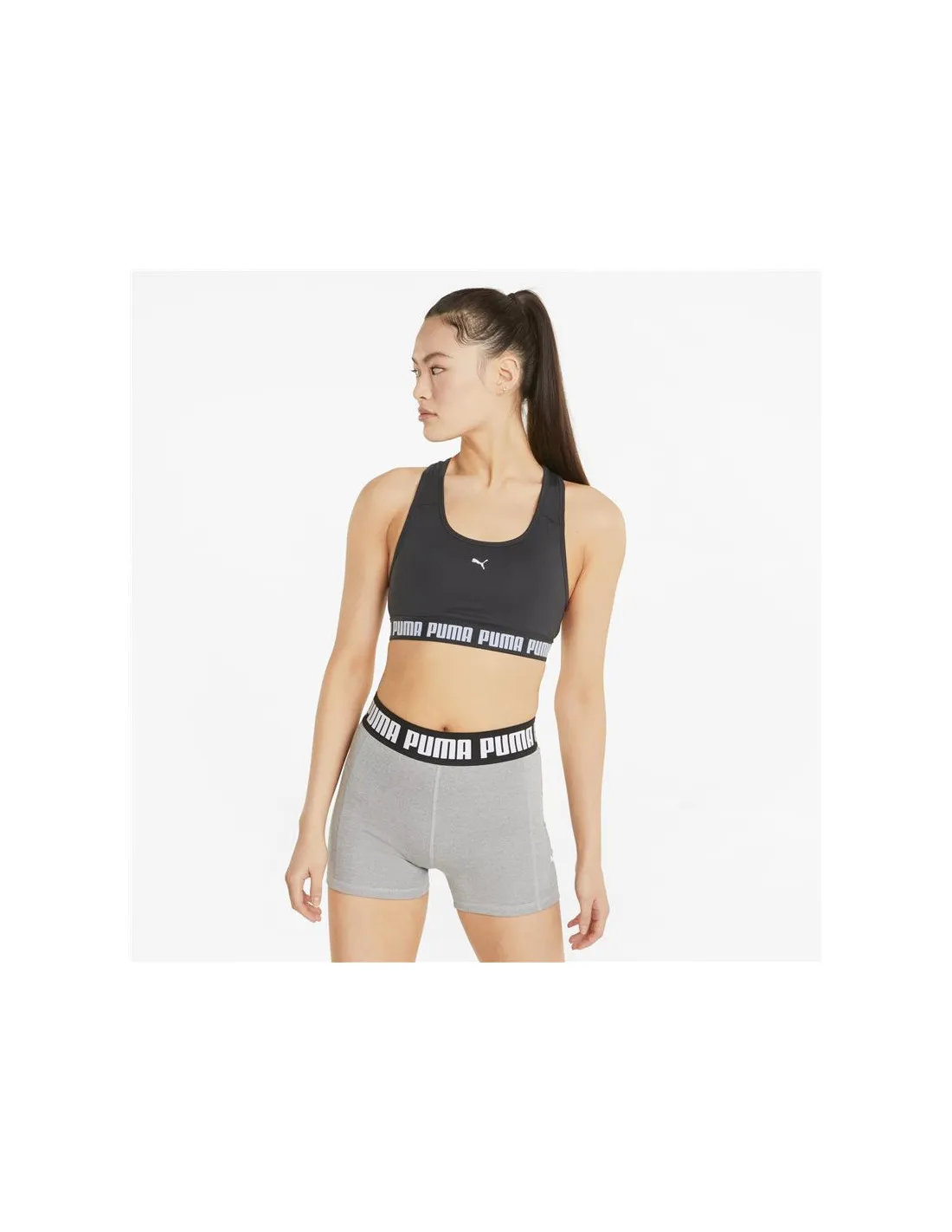 Sujetador deportivo de Fitness Puma Mid Impact Stro Mujer
