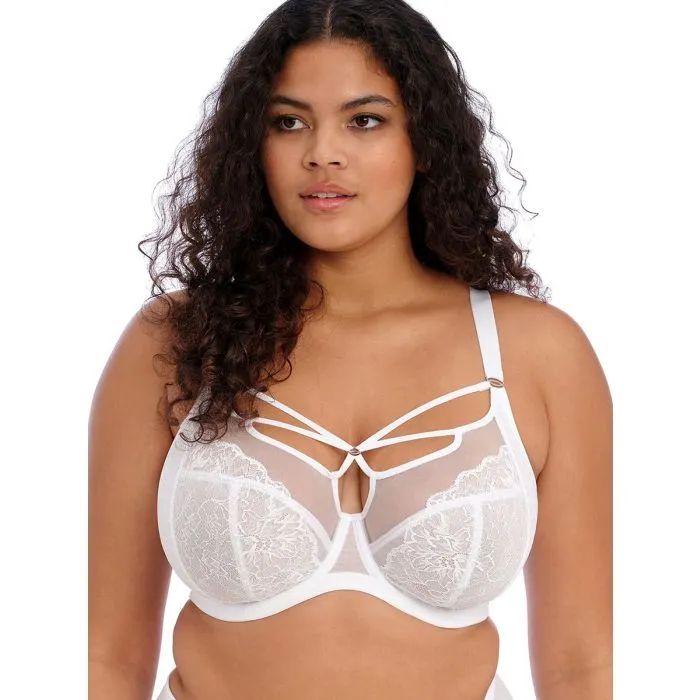 Sujetador Elomi Brianna Plunge con aros EL8080 Blanco