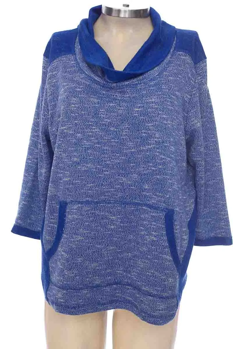 SWEATER COLOR AZUL  RUBY RD.