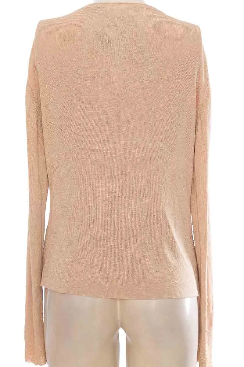 SWEATER COLOR DORADO  NATURAL EXCHANGE