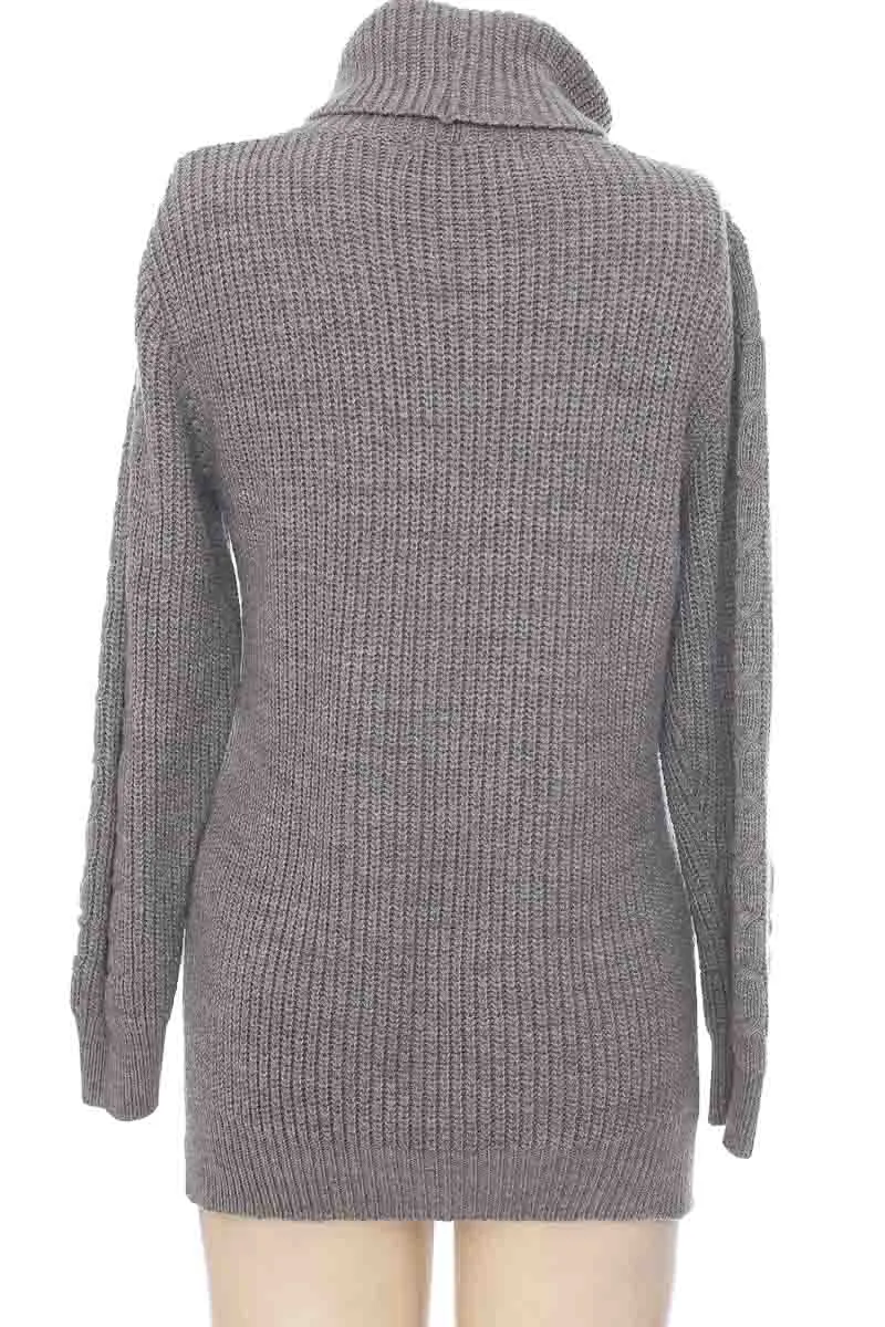 SWEATER COLOR GRIS  FRENCH LINE