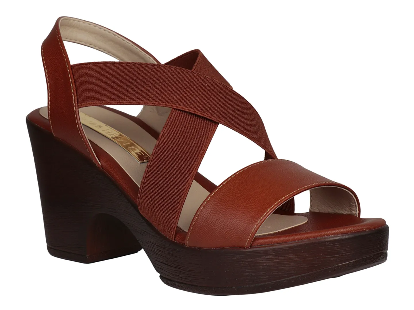 Tacones Paulie Goretti Café Para Mujer