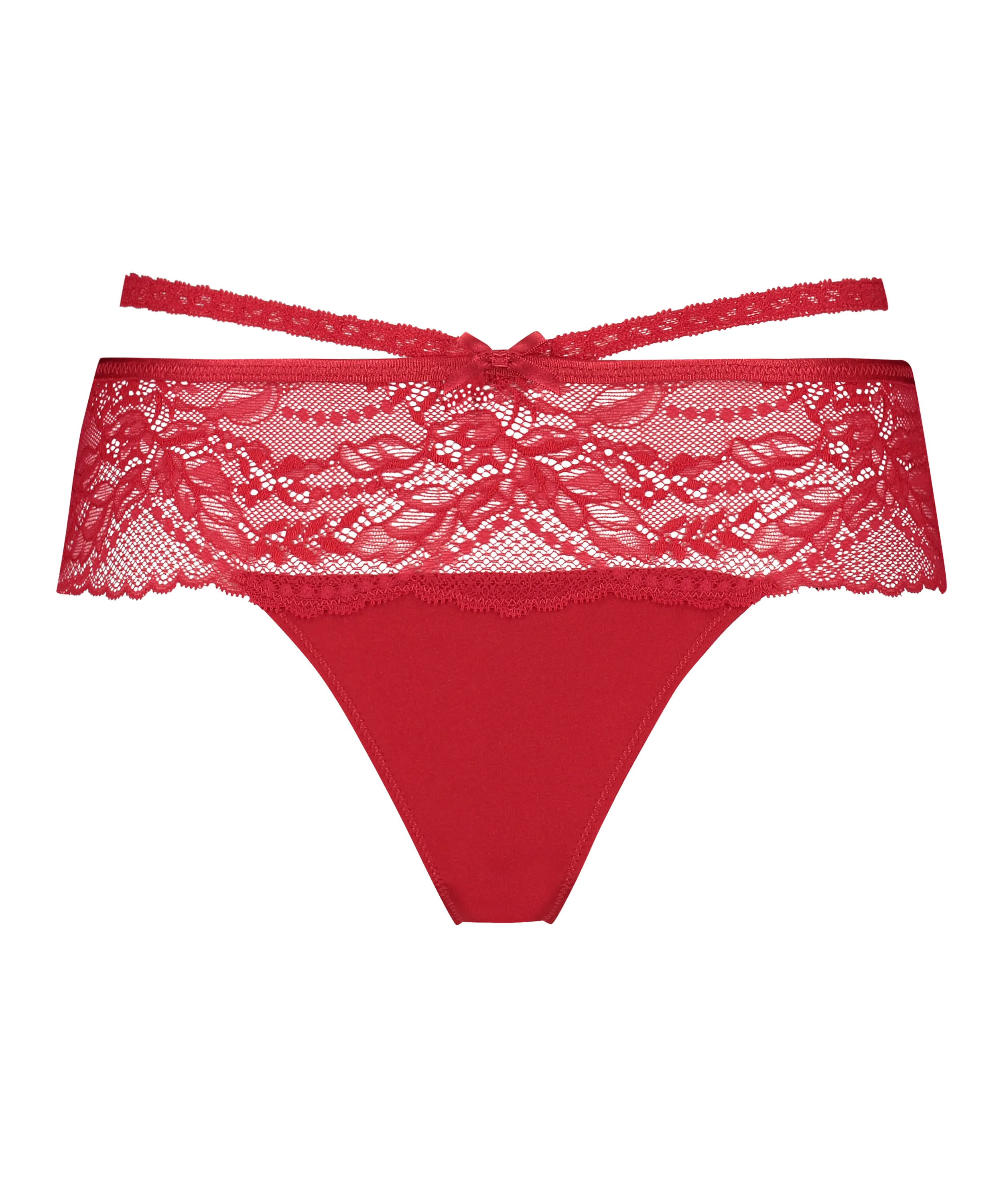 TANGA B&OACUTE;XER FRANCESCA  ROJO