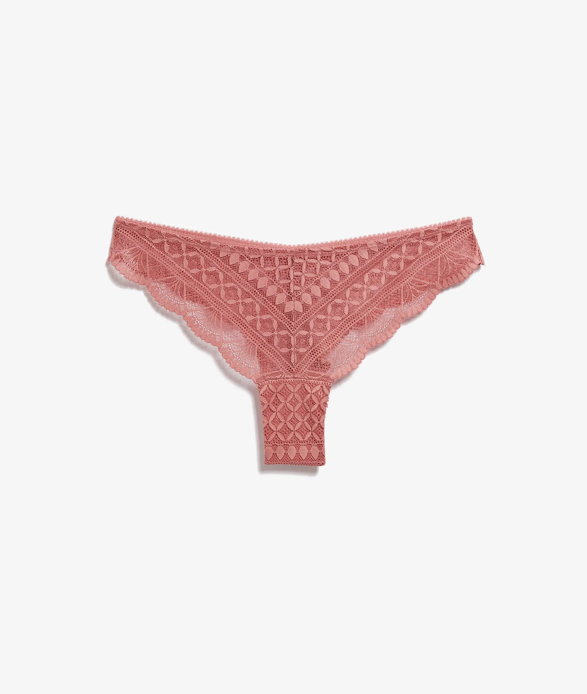 TANGA DE ENCAJE IDOLE GRENADINE  ETAM