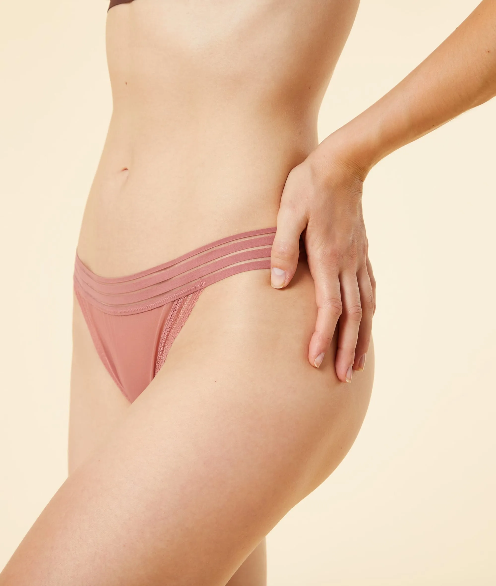 TANGA DE TUL REMAKE BLUSH  ETAM