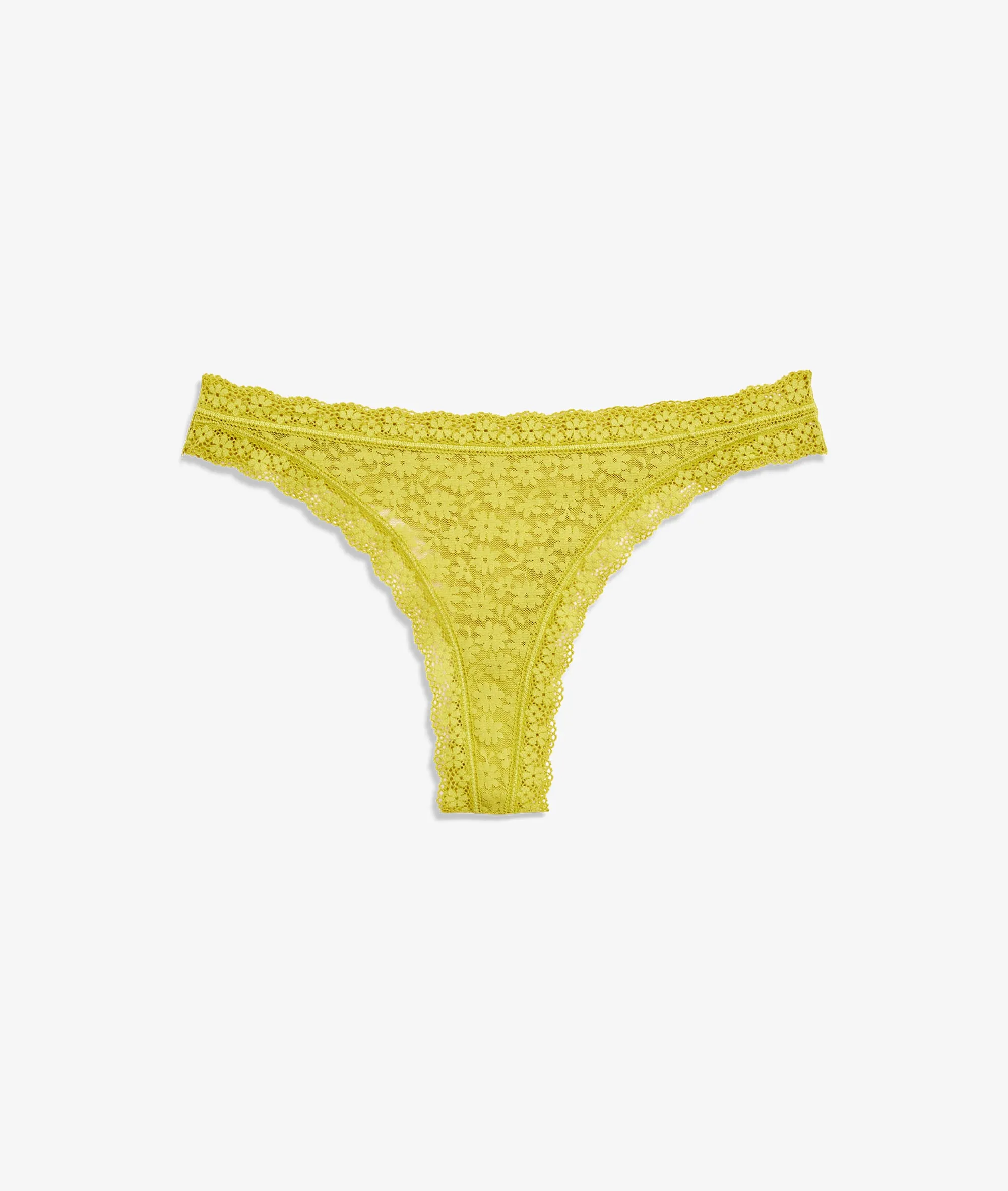 TANGA EN DENTELLE HONEY ANIS  ETAM