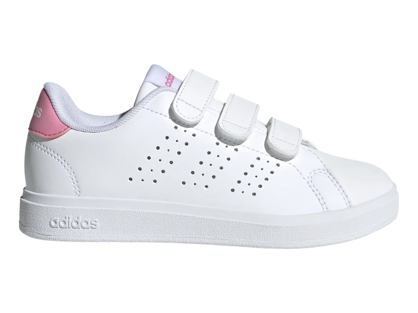 Tenis Adidas Advantage Base 2.0 Blanco Para Niña