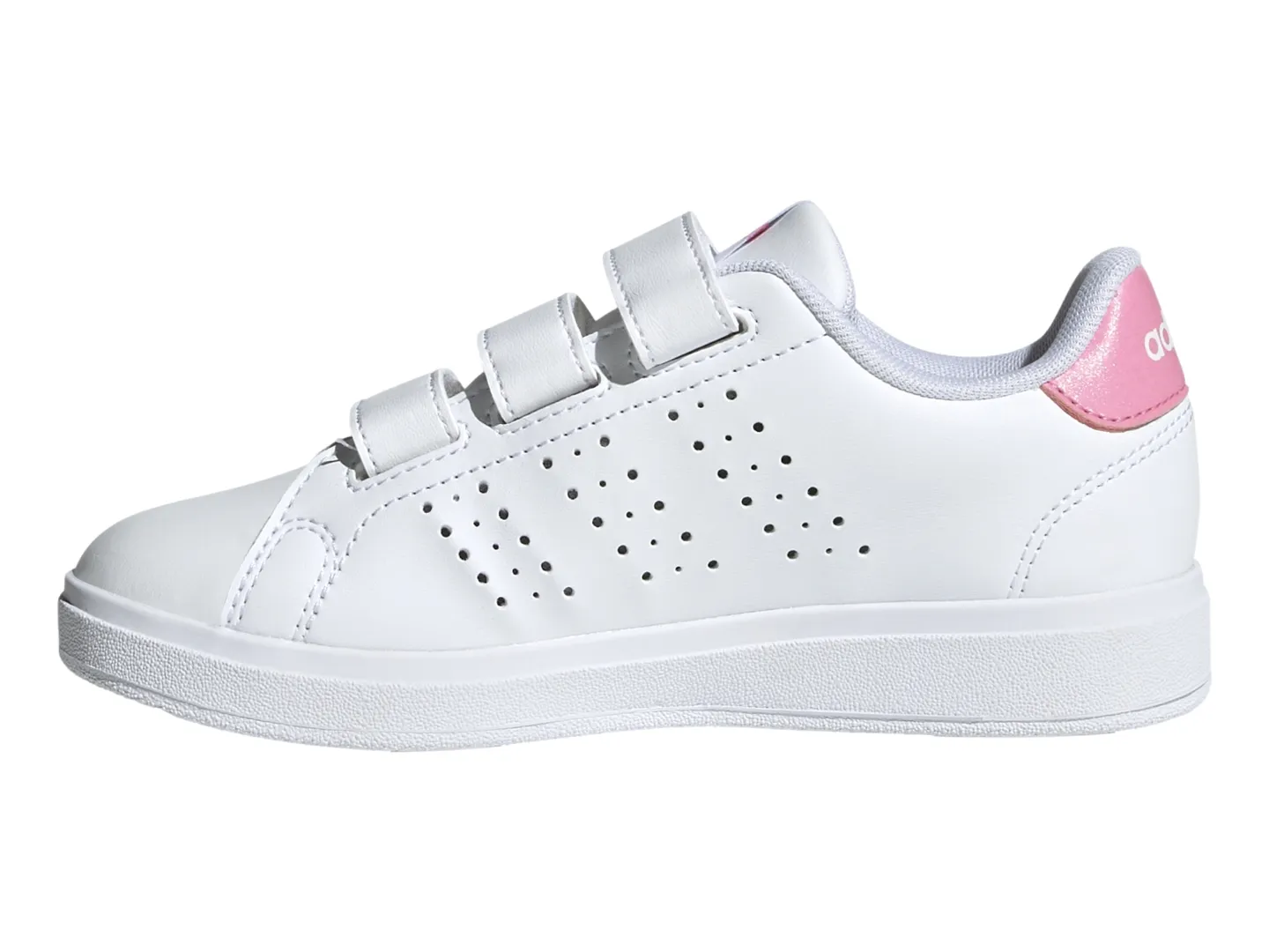 Tenis Adidas Advantage Base 2.0 Blanco Para Niña