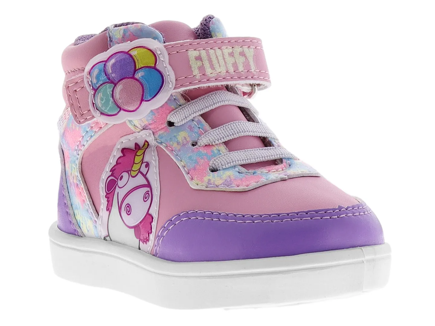 Tenis Buble Gummers Daian Monster  Rosa Para Niña