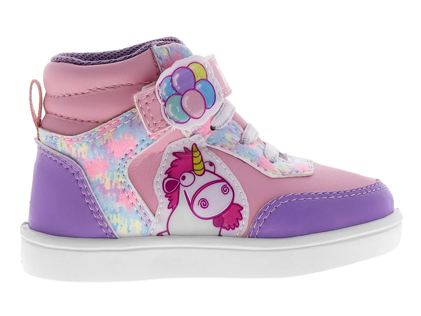 Tenis Buble Gummers Daian Monster  Rosa Para Niña