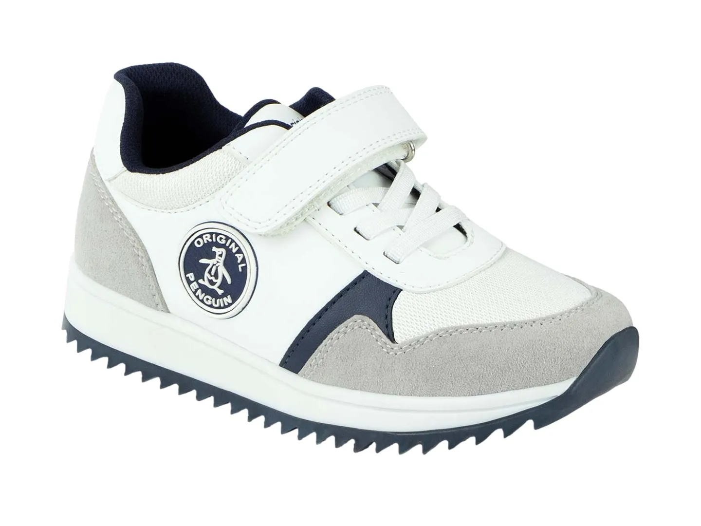 Tenis Penguin Barry Blanco Para Niño
