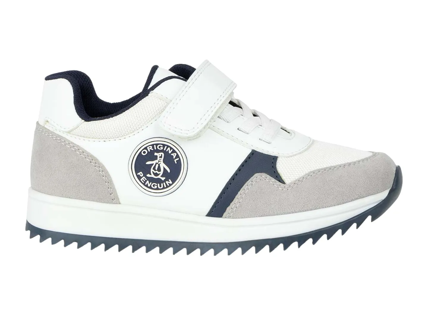 Tenis Penguin Barry Blanco Para Niño