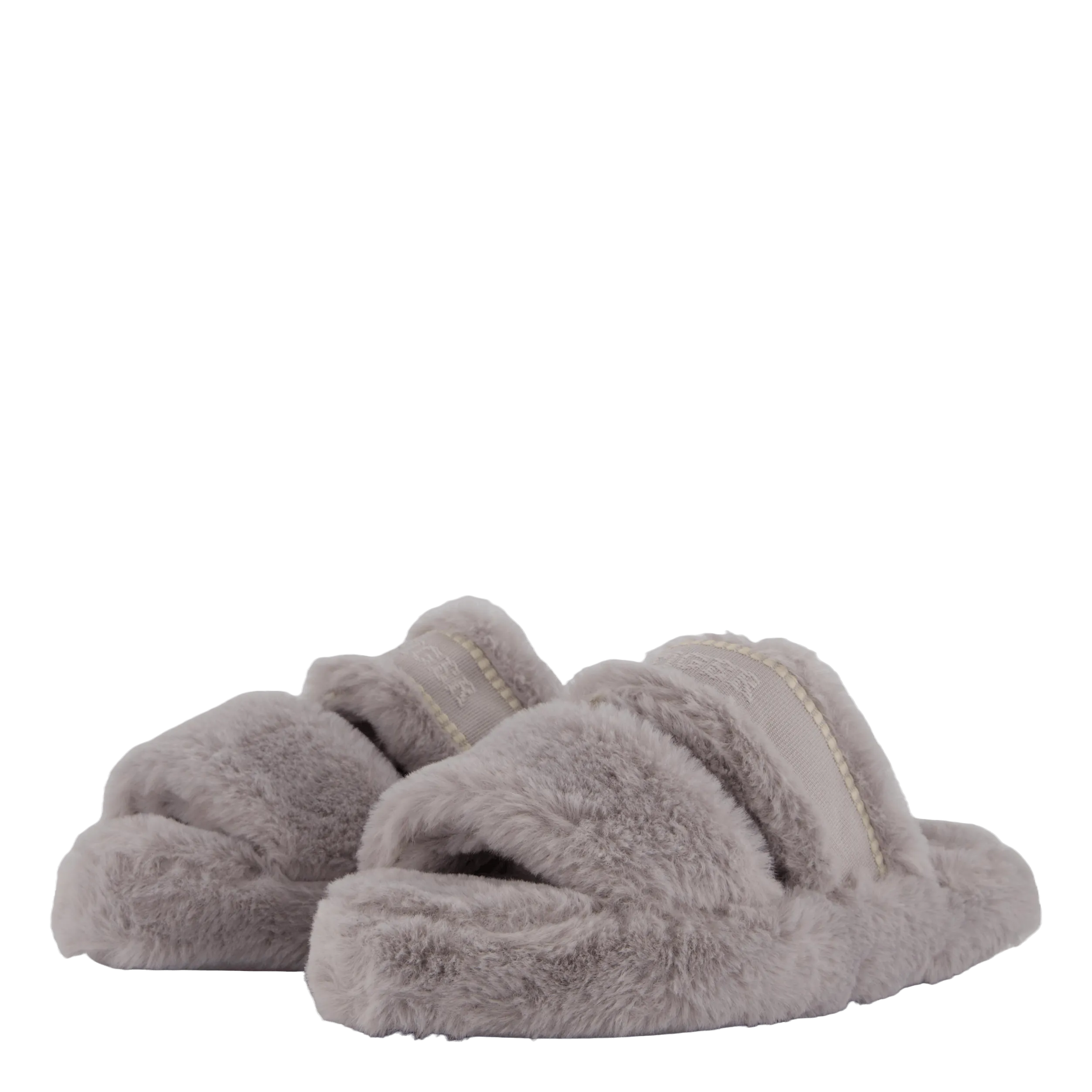 Tommy Hilfiger zapatos Hilfiger Fur Basics Slipper Grey Whisper