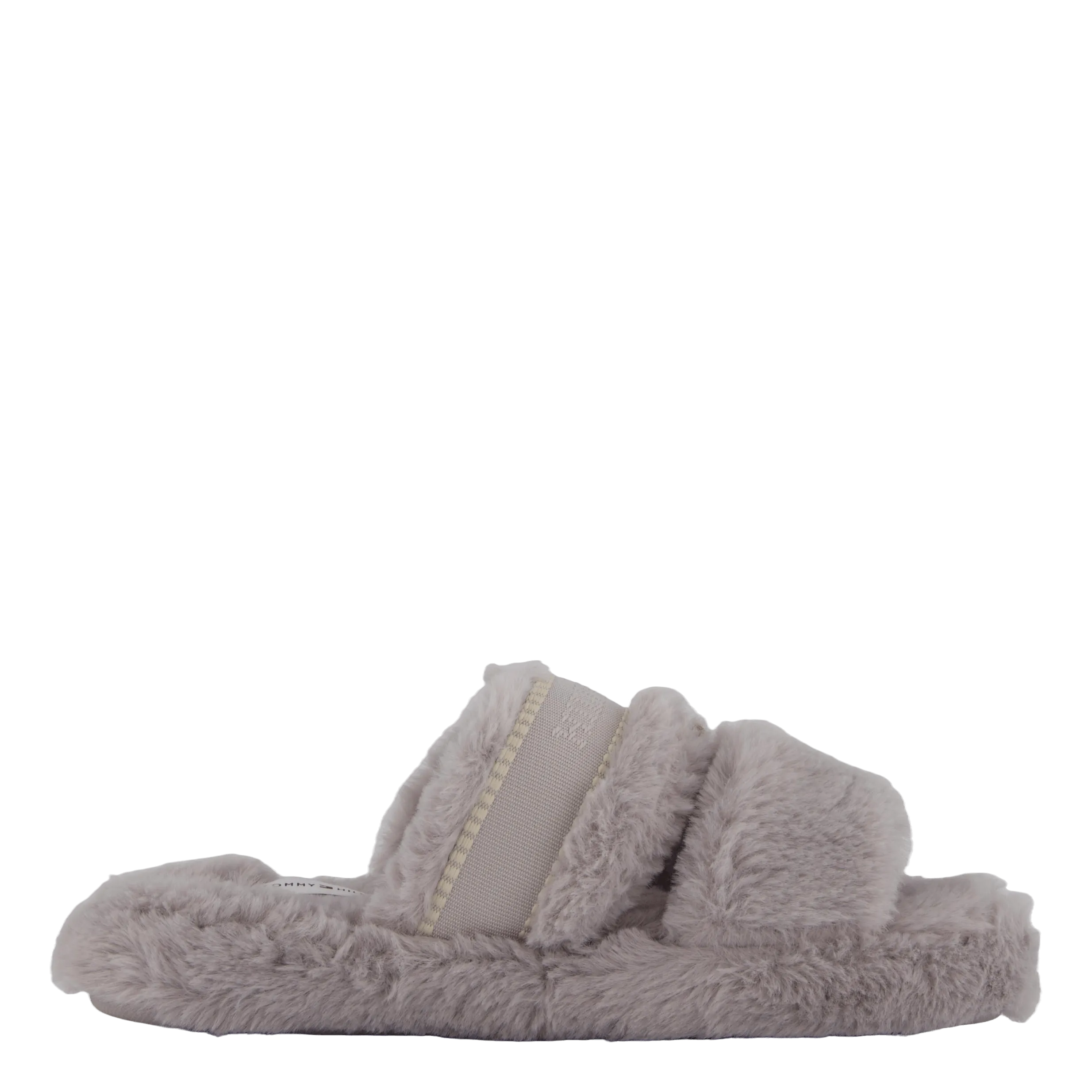 Tommy Hilfiger zapatos Hilfiger Fur Basics Slipper Grey Whisper