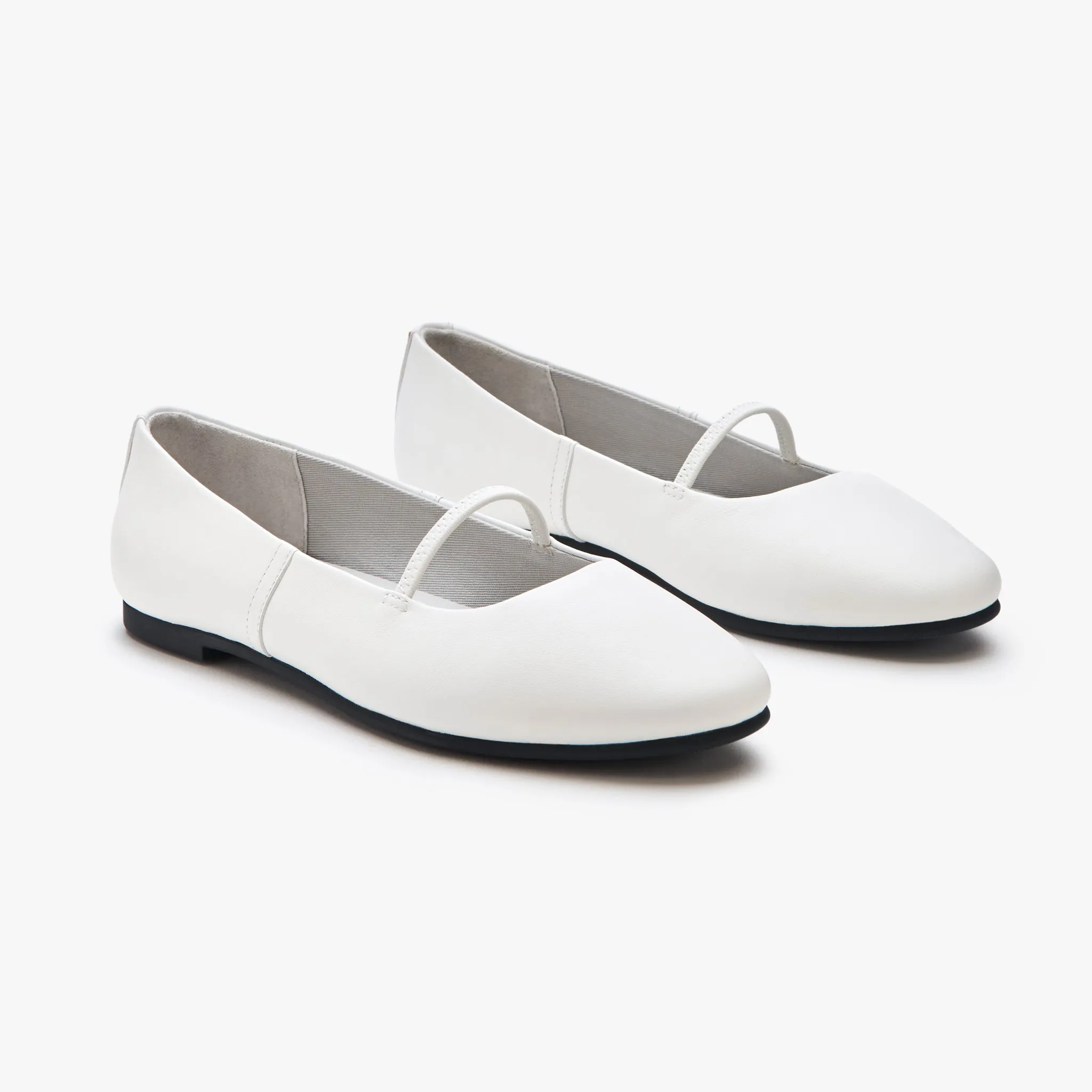 TRAVEL FLATS  WHITE