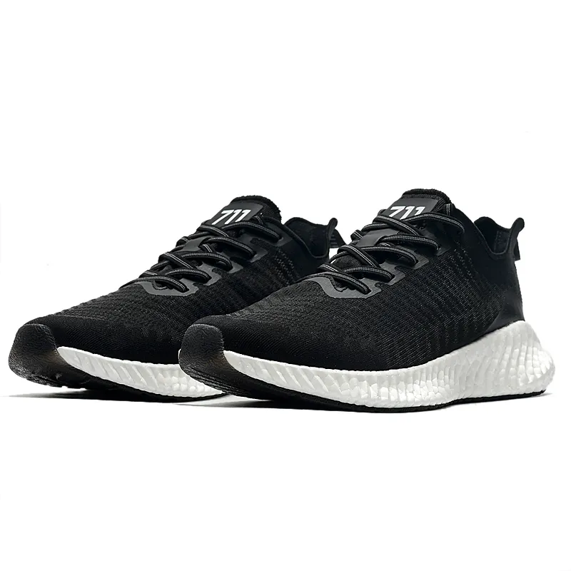 Treeperi 711 Mono Running Shoes Men Women Black White Pink Pink Grey Volt Volt al aire libre Trainers de diseño para hombres