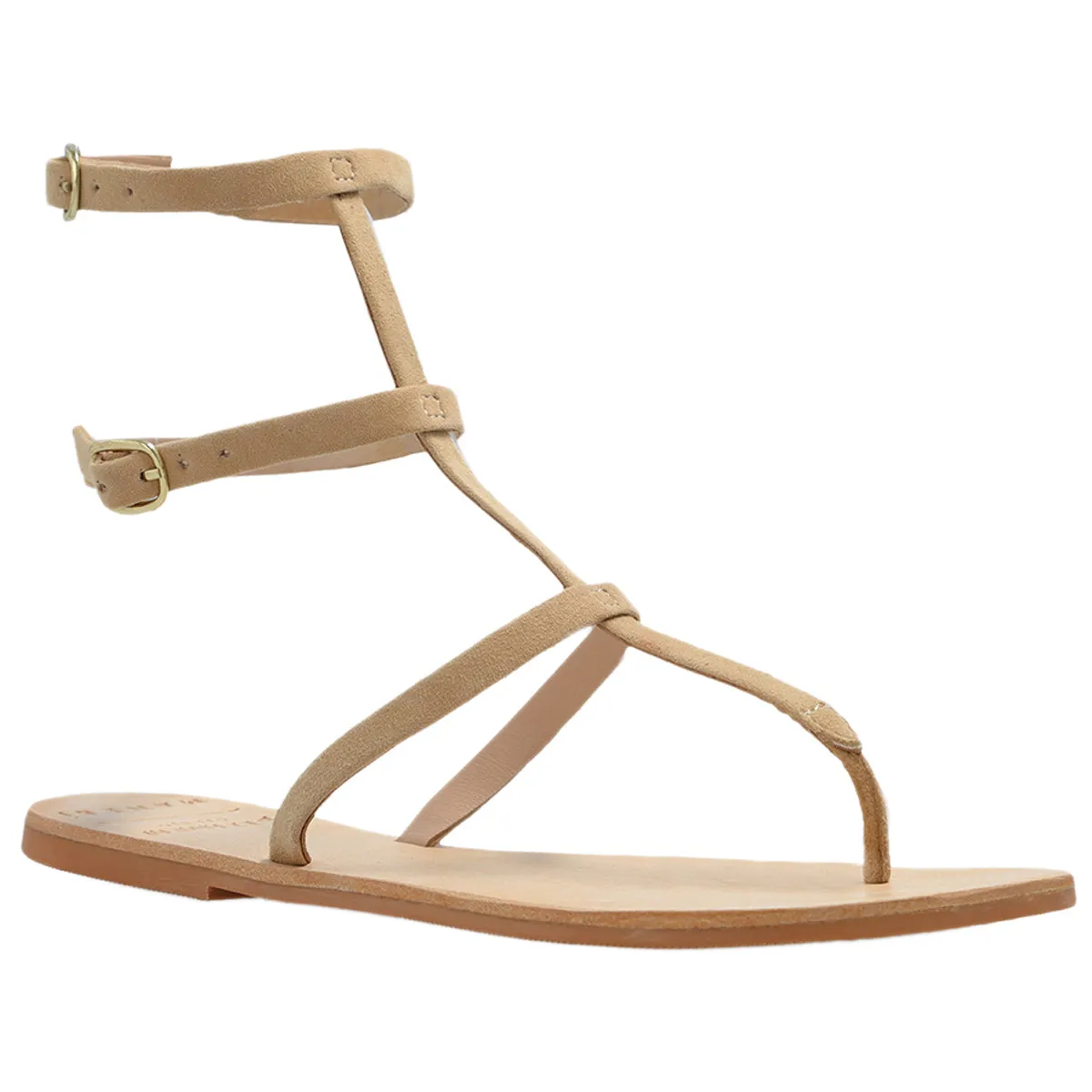 Triomphe Leather Sandals