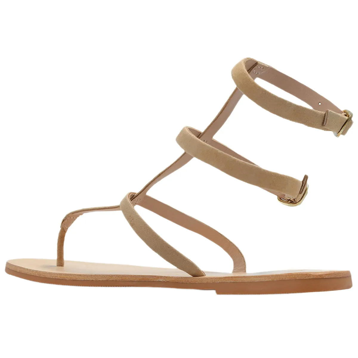 Triomphe Leather Sandals