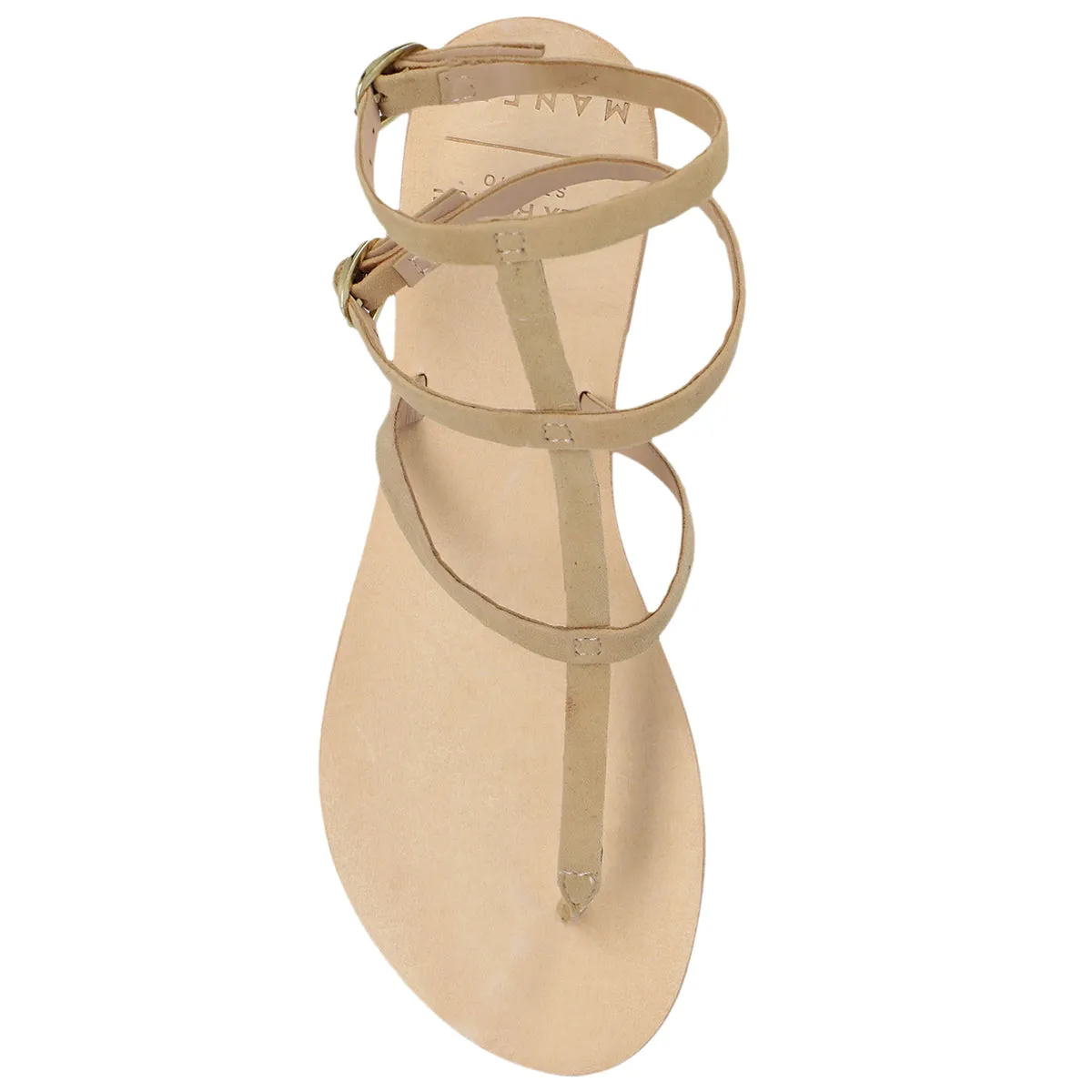 Triomphe Leather Sandals