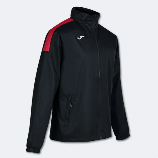 Trivor Raincoat Black Red