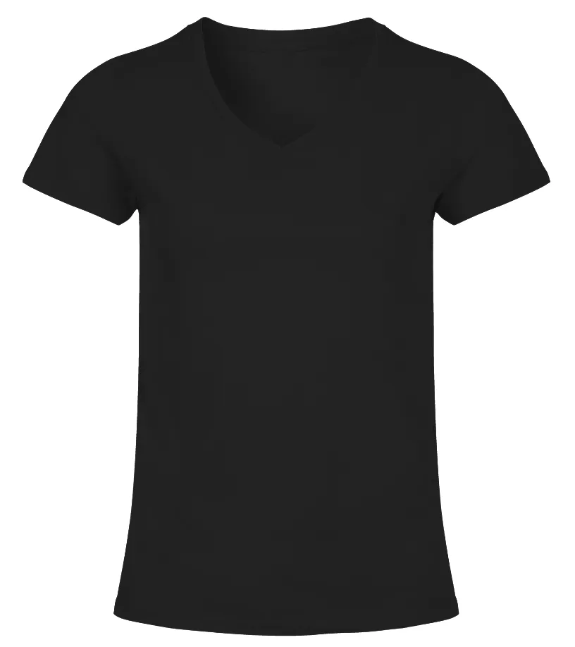 Técnico. La parte más difícil de mi trabajo es ser simpático con personas que c… Camiseta cuello pico Mujer