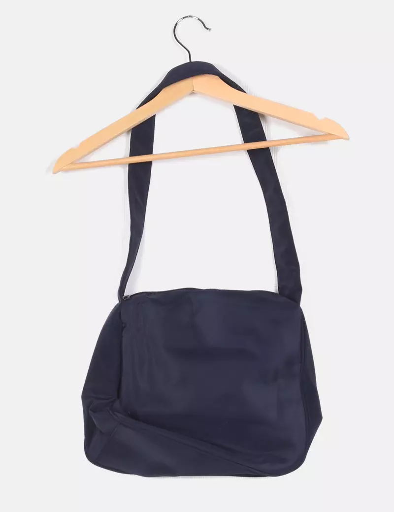 United colors of benetton Bolso azul marino lona