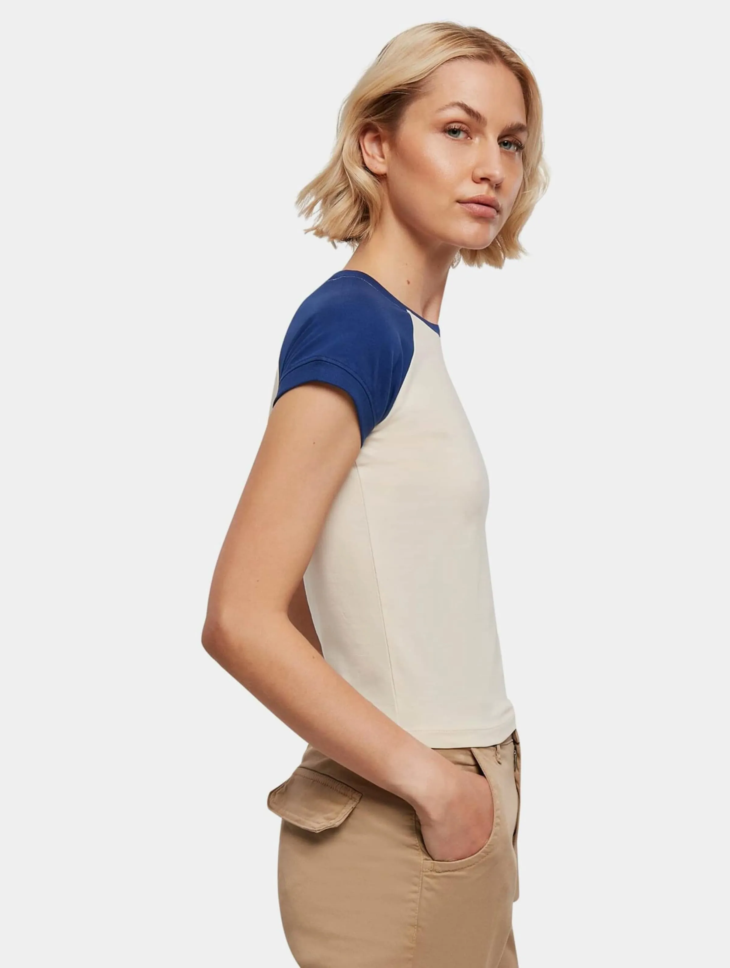 Urban Classics Ladies Organic Stretch Short Retro Baseball