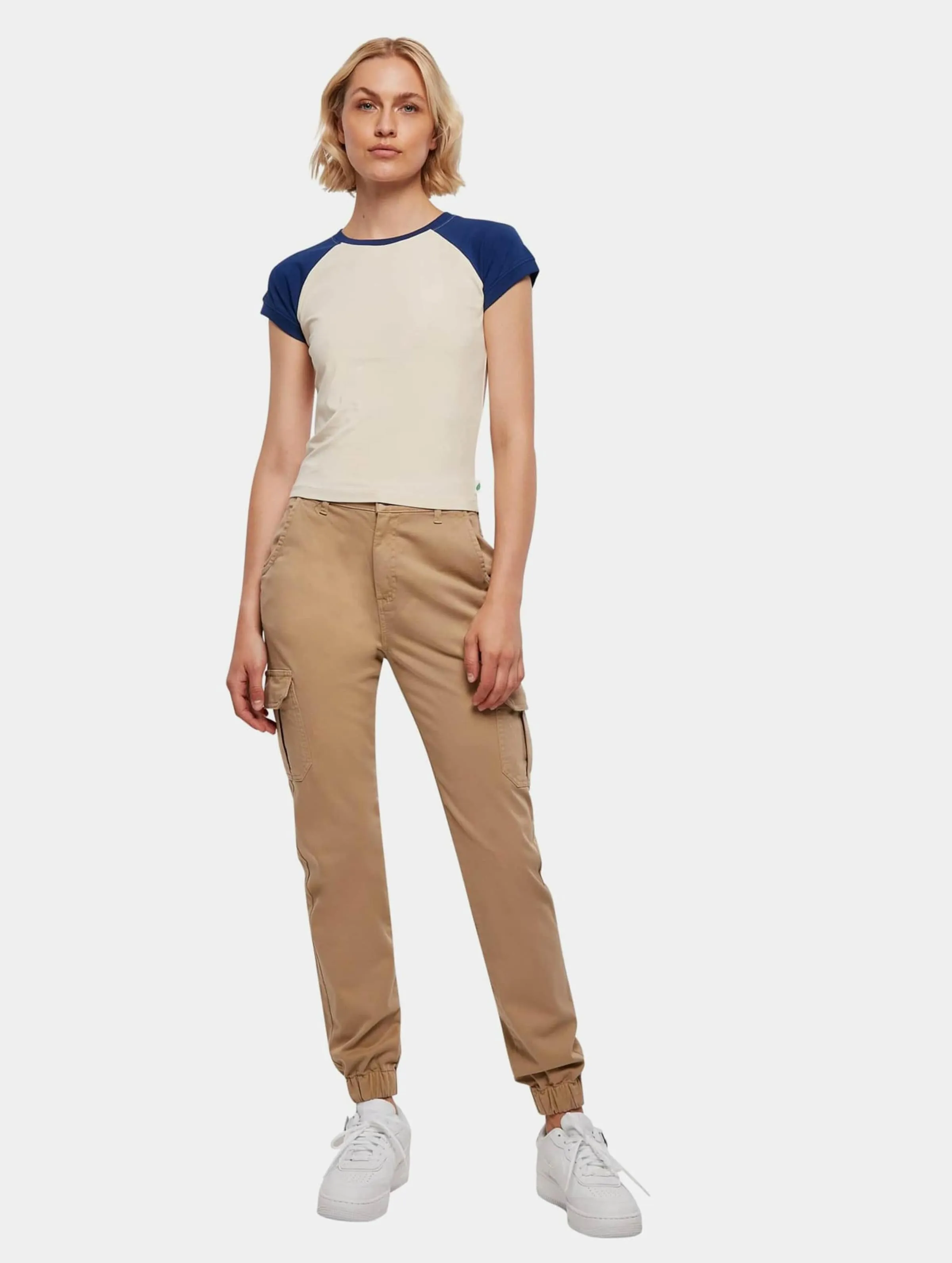 Urban Classics Ladies Organic Stretch Short Retro Baseball