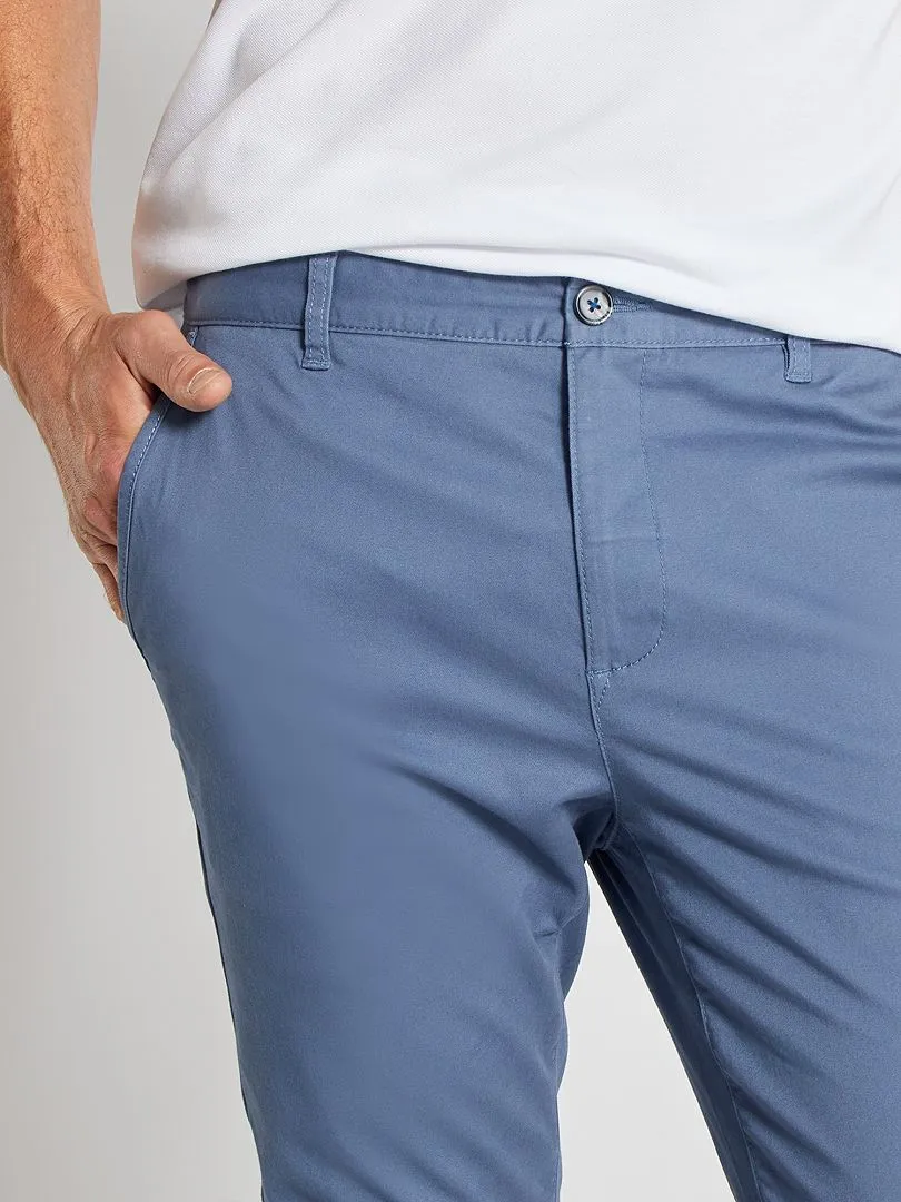 VAQUERO SKINNY ELáSTICO  L32  AZUL