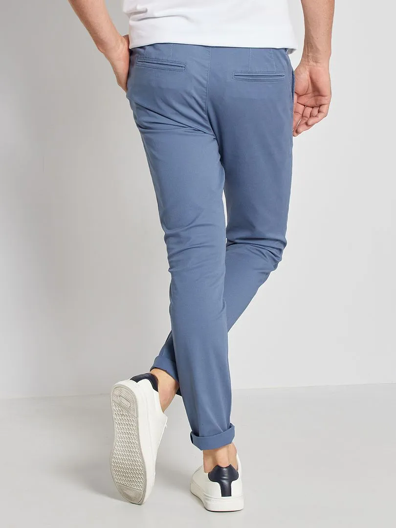 VAQUERO SKINNY ELáSTICO  L32  AZUL
