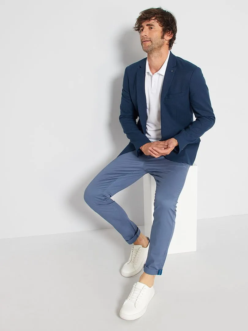 VAQUERO SKINNY ELáSTICO  L32  AZUL