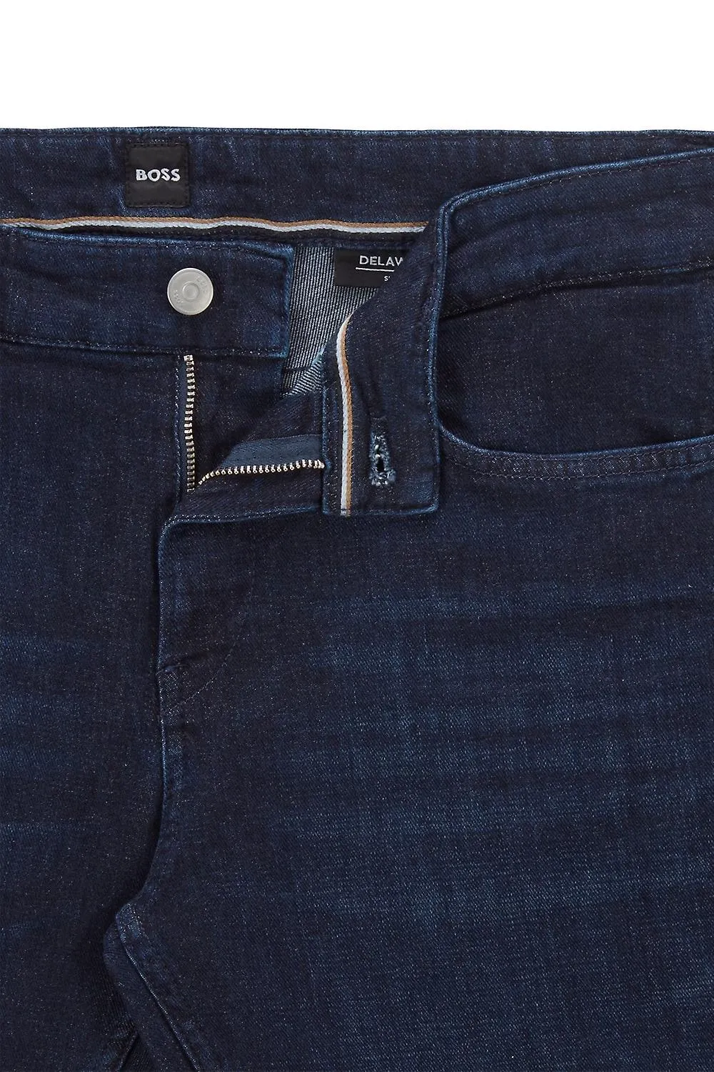 Vaqueros BOSS Black Boss Delaware3 Slim Fit azul marino para hombre