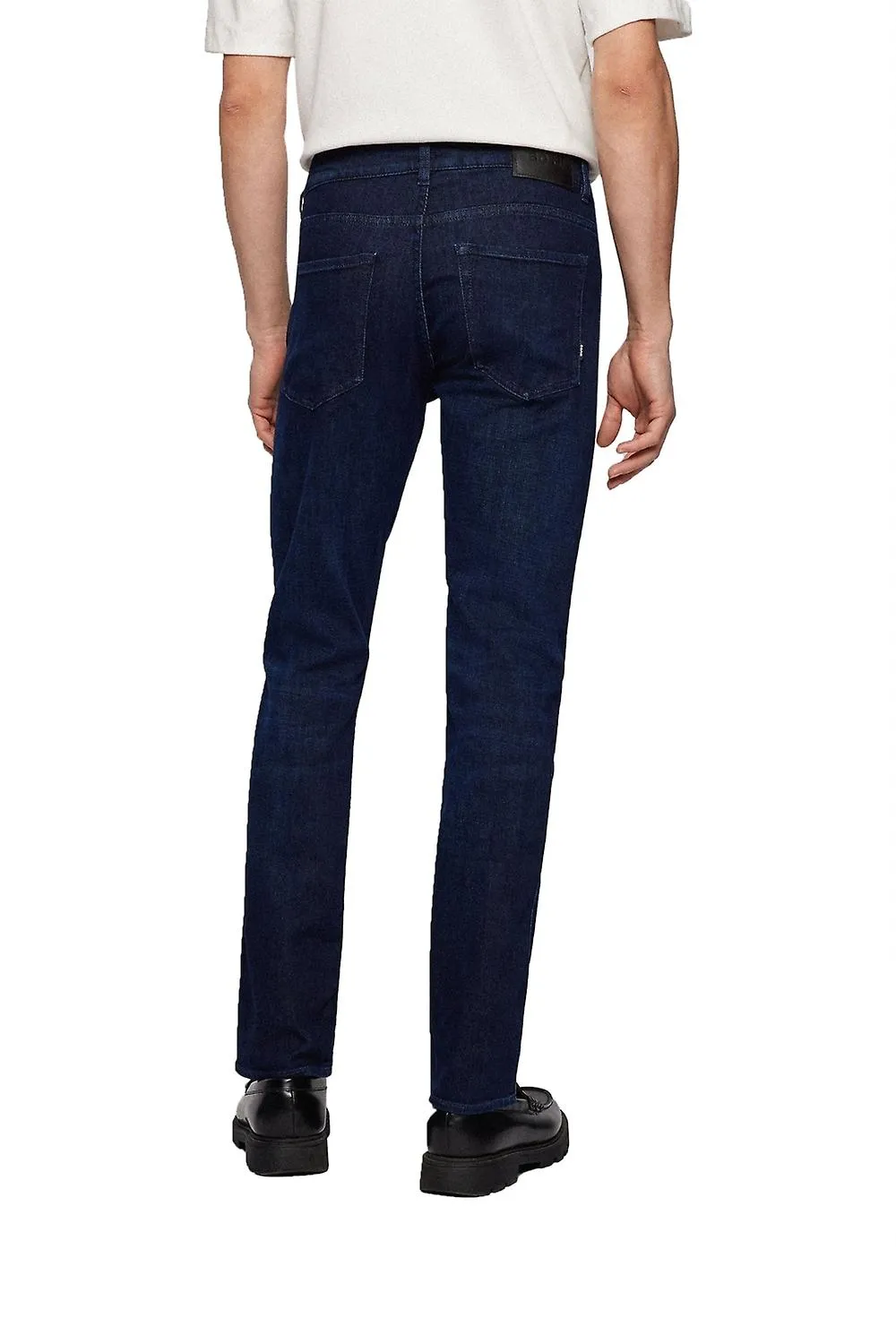 Vaqueros BOSS Black Boss Delaware3 Slim Fit azul marino para hombre
