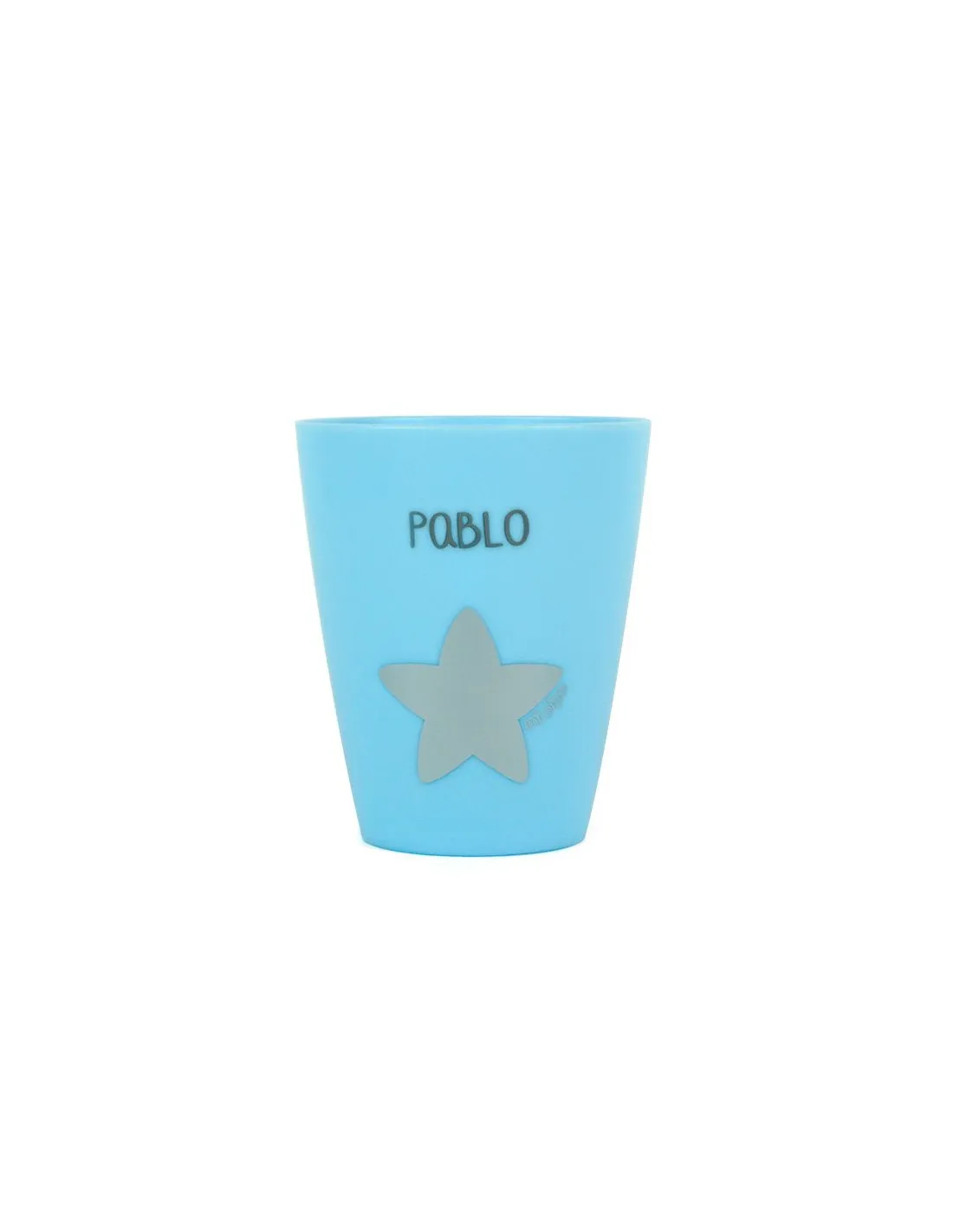 Vaso Azul personalizados de Mi Pipo