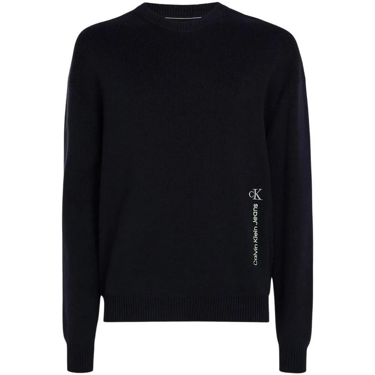 VERTICAL INSTITUTIONAL SWEATER Ck Black