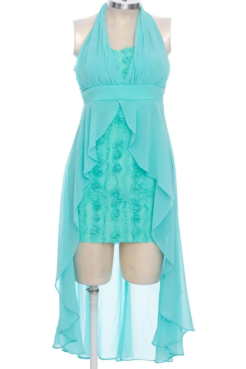 VESTIDO / ENTERIZO COLOR AGUAMARINA  TAWNY