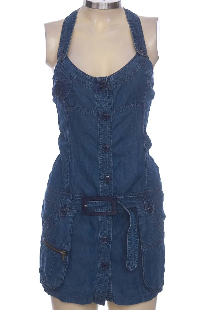 VESTIDO / ENTERIZO COLOR AZUL  ZARA