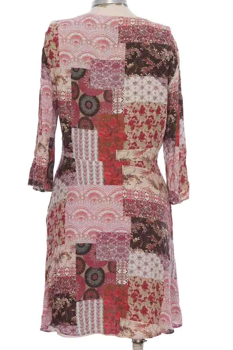VESTIDO / ENTERIZO COLOR ESTAMPADO  MNG